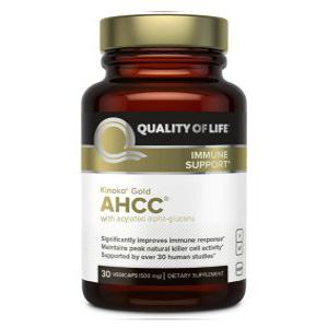 키노코 골드 AHCC 500mg 표고버섯균사체 60캡슐 1병