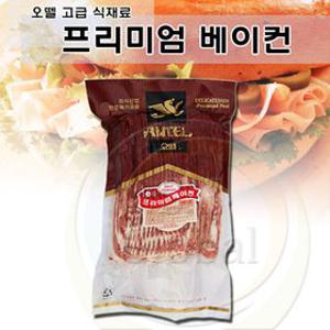 오뗄 프리미엄베이컨 1kg/베이컨/피자토핑/피자재료