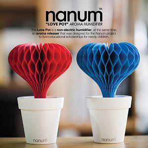 NANUM 나눔 러브팟 자연기화식 가습기 모음