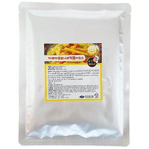 [두원식품] 카레 까르보나라 떡볶이 소스 1kg