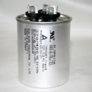 원형모터콘덴서/복합 370/400VAC/6uf+50uf/에어컨