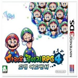 [중고][3DS] 마리오루이지RPG4 드림어드벤처 국내판