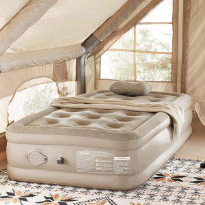 온라인원 에어매트 캠핑 자충 야외 캠핑용 휴대용 침대 매트리스 2인용 더블