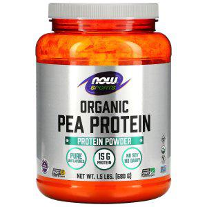 나우푸드 유기농 완두 단백질 프로틴 파우더 무맛 680 g