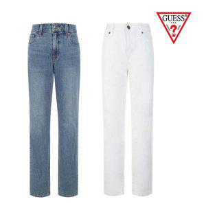 [갤러리아]GUESS Jeans S/S [공용] 화이트 & 슬림 스트레이트