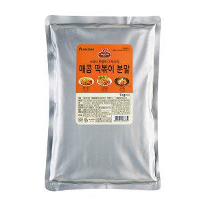 쉐프원 매콤 떡볶이 분말 1kg/청정원 소스