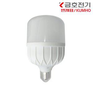 금호전기 번개표 LED T램프 bulb 30W E26 콘벌브 고와트전구(백열전구100W급) 주광색 전구색