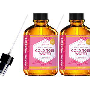 로즈워터 리얼 24캐럿 골드 로즈 워터 토너 장미수 Rose Water Real 24 Karat Gold Rose Water Toner 118ml