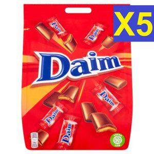 [영국발송] 이케아 스낵 다임 미니 초콜릿 200g, 5팩 Daim Mini Chocolate Bag