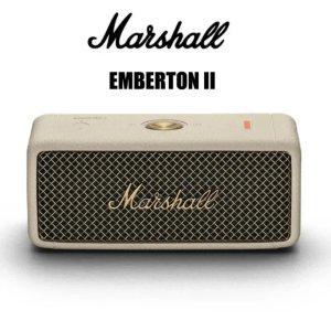 마샬 엠버튼 II 블루투스 스피커 IPX7 방수 서브 우퍼 스테레오 베이스 사운드
