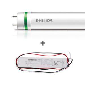 필립스 LED T8 직관형광등 15.5W 주광색+안정기세트 1200mm G13 고효율 6500K (32w형광등 대체용)