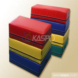 KASPO 스폰지 뜀틀 발판 포함 JA11-10-2 380x800x(H)1000mm(5단) 주문제작상품