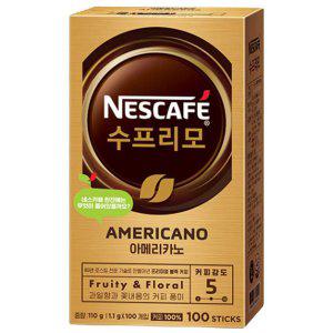 네스카페 수프리모 아메리카노 100T 커피 맥심 탕비실