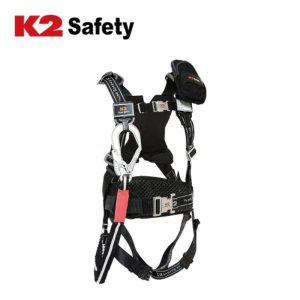 K2 최고급 산업용 전체식안전벨트 고소작업 안전그네 포이죔줄 안전대 관리자용