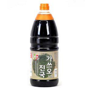 청우 첫맛 가쓰오진국 2.1kg/진국다시/우동
