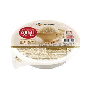 CJ제일제당 햇반 현미쌀밥 210G 24개