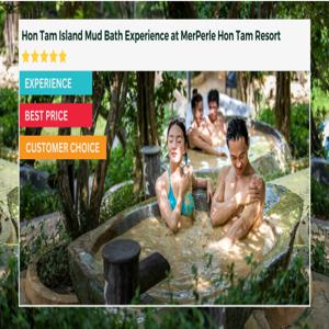 MerPerle Hon Tam 리조트에서 혼 탐 섬 머드 목욕 체험(VinWonders 나트랑 티켓 옵션) | 나트랑