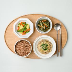 [당뇨환자용 식단] 현미수수밥과 삼삼숙주불고기 (1식단)