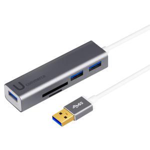 USB3.0 허브 3포트 멀티 마이크로SD카드리더기 핸드폰 메모리 디카 네비게이션 분배기