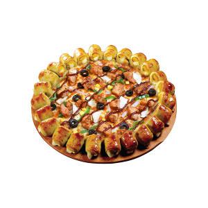 [피자마루] 바베큐 치킨 피자 바이트