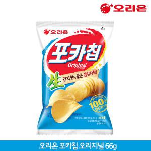 오리온 포카칩 66g 오리지널맛 12개입/무배/유통기한 임박 2024.07.19까지