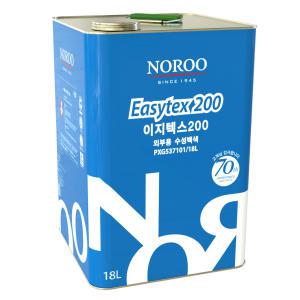 노루페인트 이지텍스 200 외부용 수성페인트 18L 백색 무광