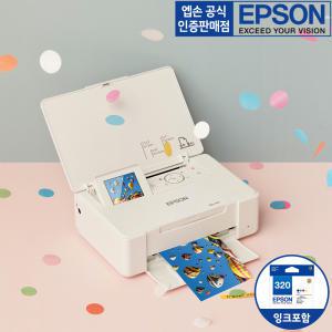엡손 PM-401 휴대용 무선 포토 프린터 사진인화기 잉크포함