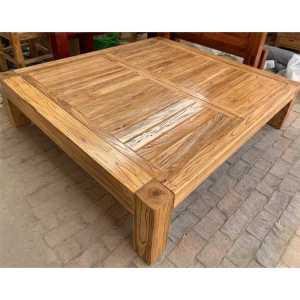평상마루 조립식평상 야외 테이블 테라스 원목 방부목