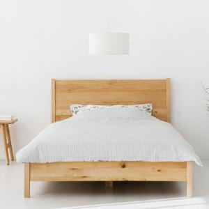 [신세계몰]마켓비 RUBIN 원목 싱글 침대 자작나무 침대프레임 S 매트리스