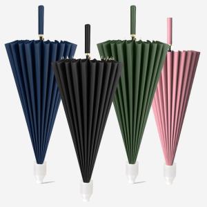 24K 캡장우산 9 color 튼튼한 빗물받이 장우산 캡커버 자바라 방수캡 우산케이스 일체형