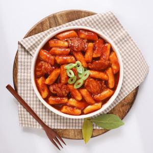 [인정식탁]춘천닭갈비떡볶이 밀키트 떡볶이닭 750g (2인분, 순살닭갈비 400g + 쌀떡 350g)