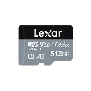렉사*프로페셔널 1066x 마이크로SD카드 512GB 160MB/s 고프로 액션캠 드론 4K 전용