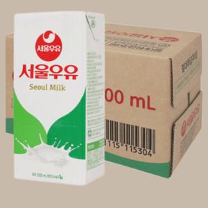 서울우유 멸균우유 1000ml 10팩, 1리터 10개 1박스