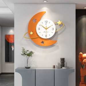거실 인테리어벽시계 디자인벽시계 달모양 장식