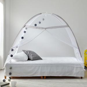 디오 원터치 모기장 대형 사각 침대 야외 여행용 텐트