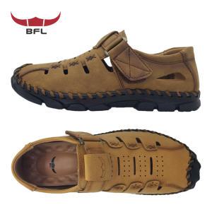 BFL 발편한 남성 여름 캐주얼화 벨크로 샌들 신발 단화