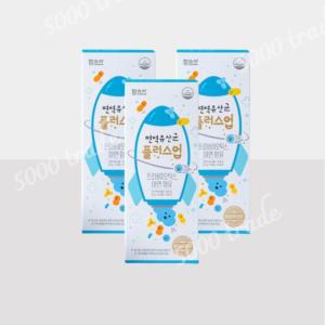 함소아 면역유산균 플러스업 어린이 프로바이오틱스 3박스 (300포)