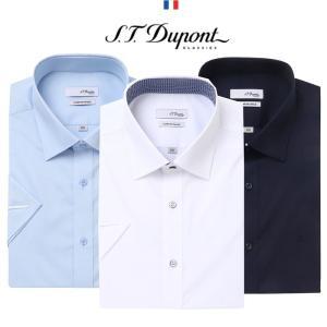[롯데백화점]에스티듀퐁(셔츠) 듀퐁셔츠 반소매 COOL SUMMER 와이셔츠 남방 스판 슬림핏 일반핏