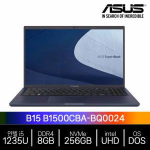 ASUS 엑스퍼트북 B1500CBA-BQ0024 노트북 인텔 12세대 i5/8GB/256GB/윈도우미포함