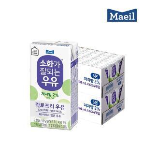 갤러리아 [매일우유] 소화가 잘되는 우유 저지방 190mlX48팩