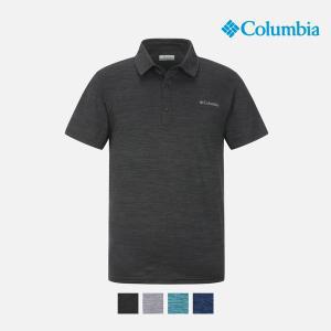 [컬럼비아](광주신세계) 남성 알파인 칠 제로 폴로 반팔 티셔츠 AE1639