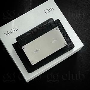 Matin k 한국 디자이너 브랜드 클래식 심플하고 실용적인 카드 홀더 동전 지갑