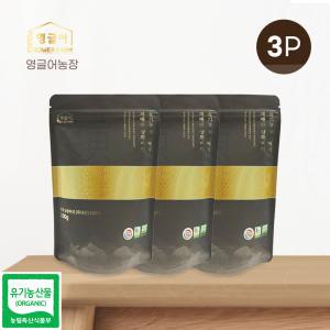 [영글어농장] 유기농 현미 린테우스 상황버섯쌀 300g x 3팩/명절선물