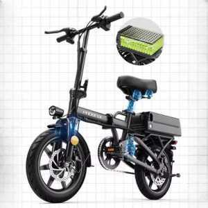 경량 미니벨로 전기 자전거 휴대용 이륜 접이식 소형