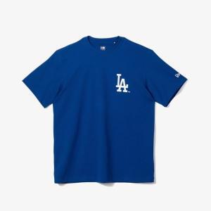 [신세계몰]뉴에라반팔티 NQC 13546444 MLB 로고 셋업 LA 다저스 티셔츠 블루