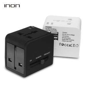 아이논 INON USB 2포트 해외 여행용 멀티어댑터 IN-TA210 (2USB)