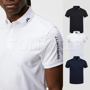 [신세계몰]제이린드버그 골프웨어 남성 티셔츠 23SS 투어테크 레귤러 반팔