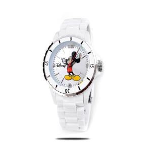 디즈니 남녀공용 미키마우스 캐릭터 손목시계 OW6101WH_MC
