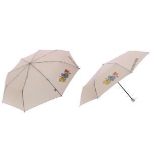 키즈 캐릭터 휴대용 3단 수동 접는 우산 베이지 아동 여름철 유아 선물 초등학생