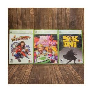 [관부가세포함] Xbox 360 새 제품 밀봉 버거킹 게임 3개 묶음 빅 범핀 포켓바이크 스니킹 킹